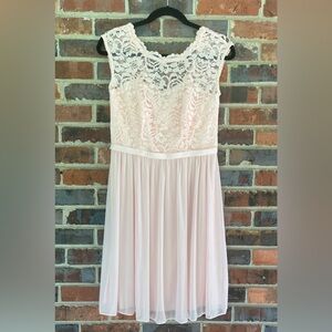 David’s Bridal Bridesmaid Dress